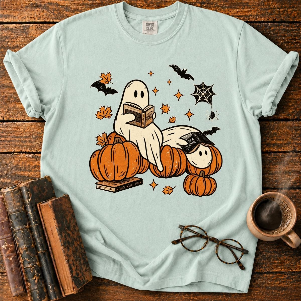 Ghosts, Pumpkins, and Spooky Stories T-Shirt