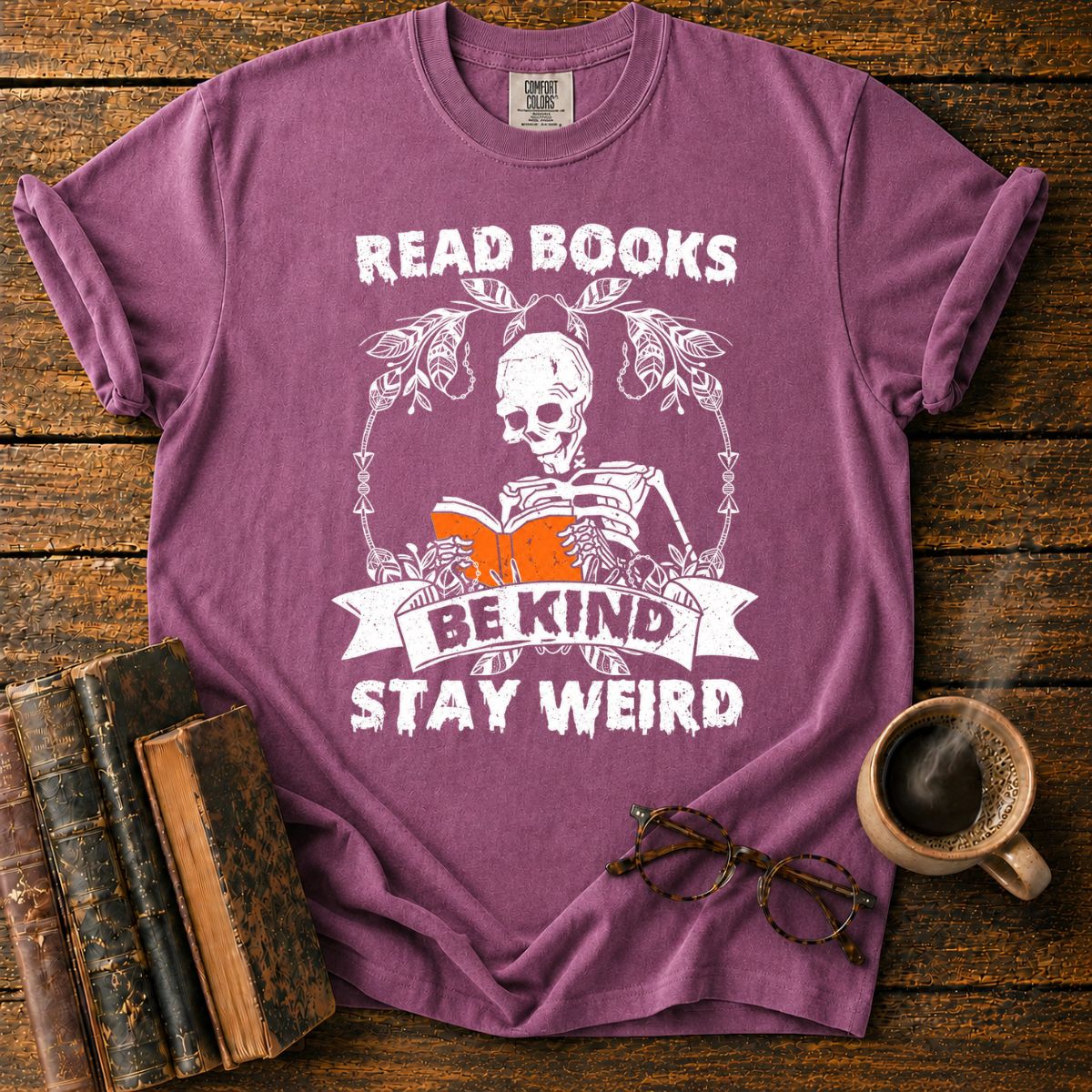 Read Books, Stay Weird T-Shirt