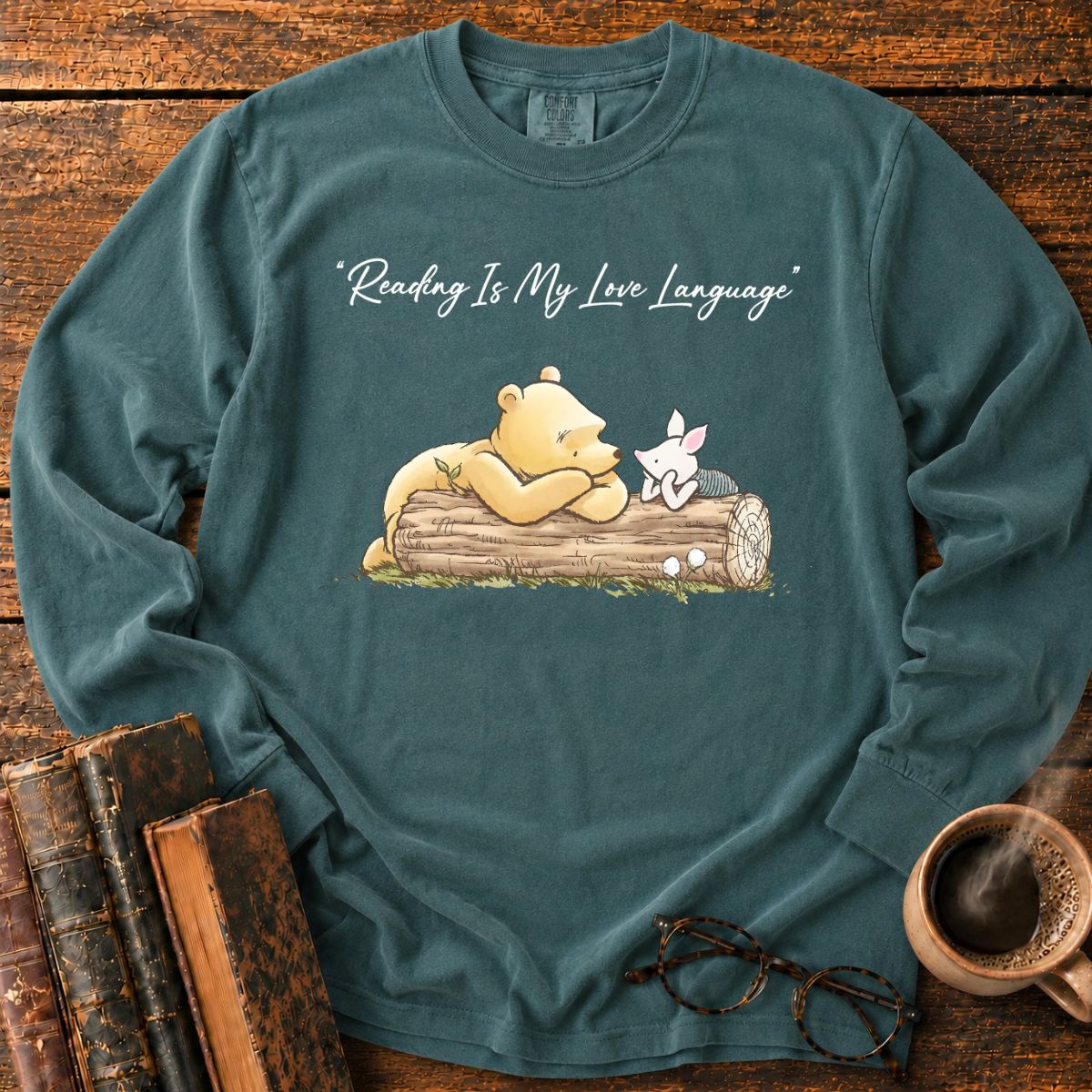 Reading Is My Love Language LS T-Shirt