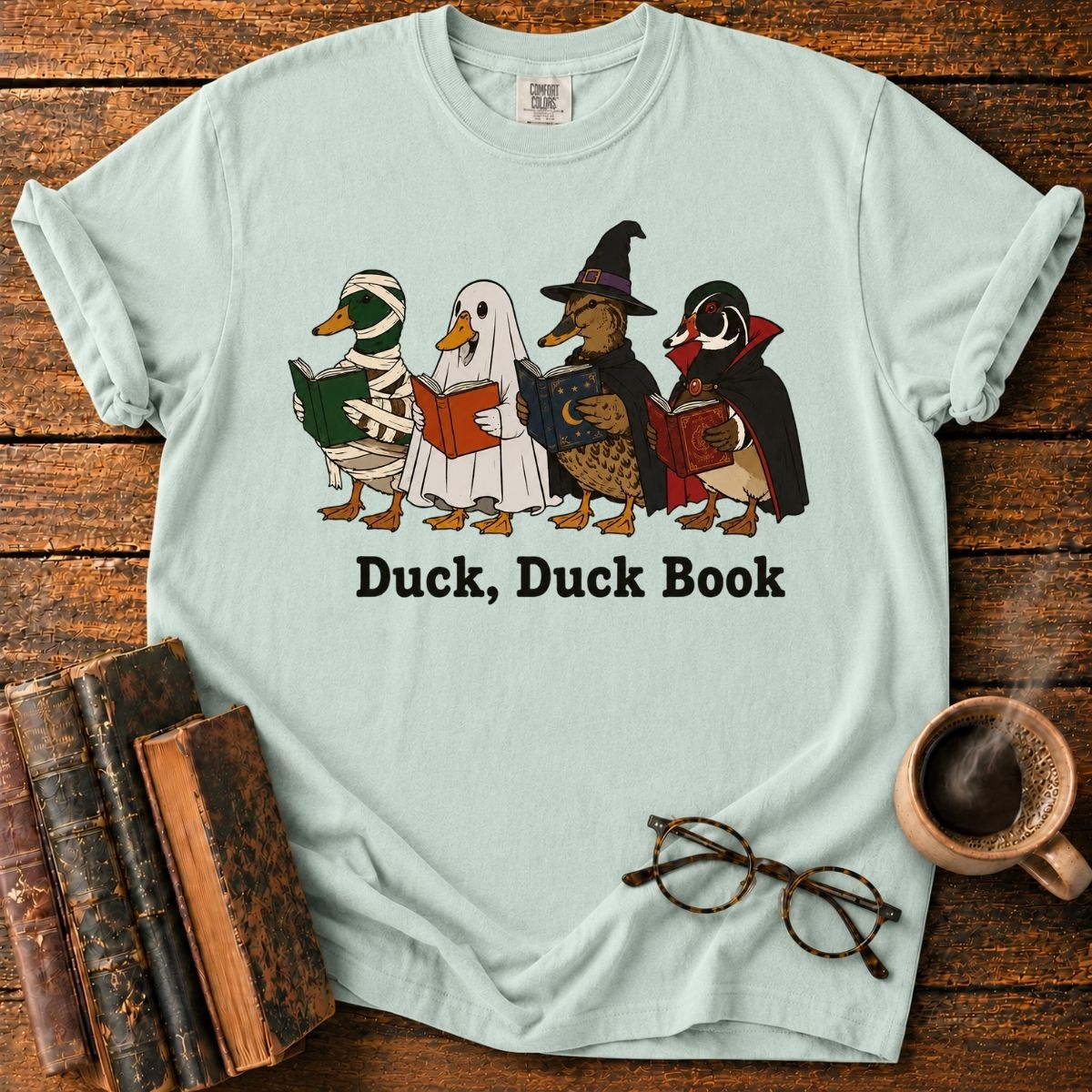 Spooky Ducks Book Club T-Shirt