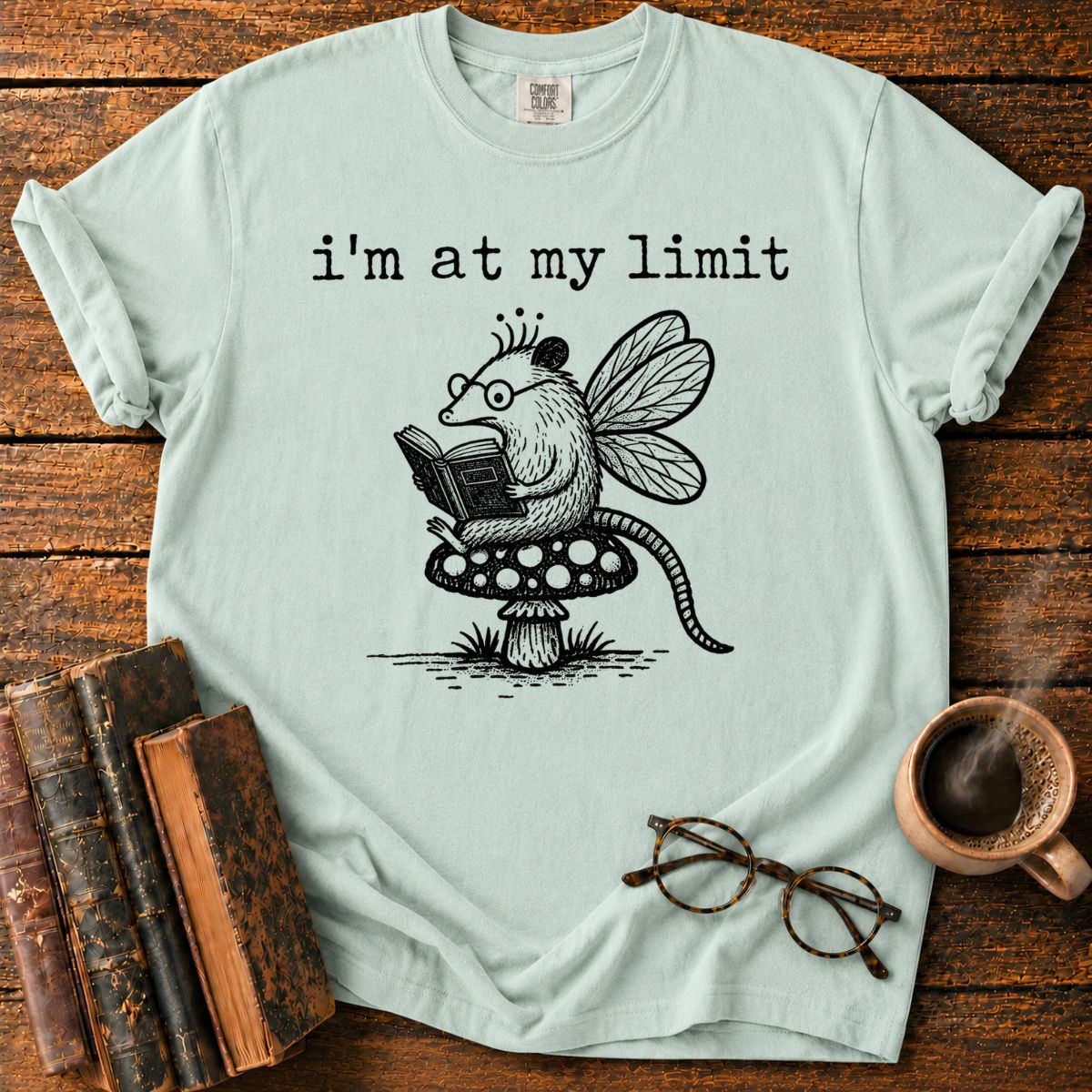 Vintage Fairy Mouse at Its Limit T-Shirt
