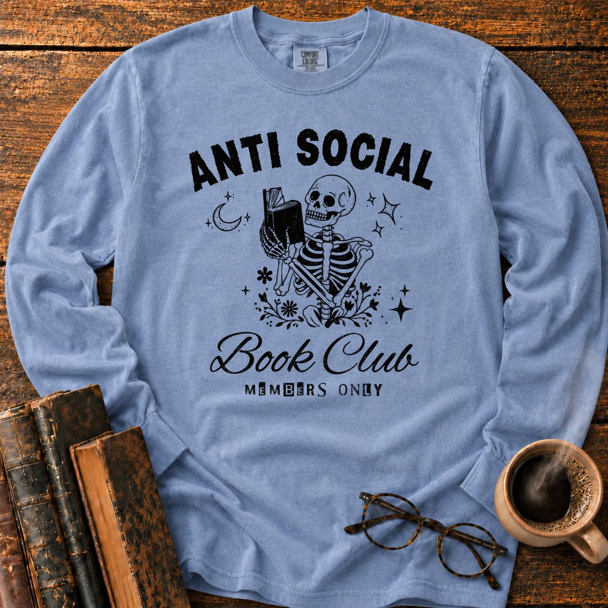 Anti Social Book Club LS T-Shirt