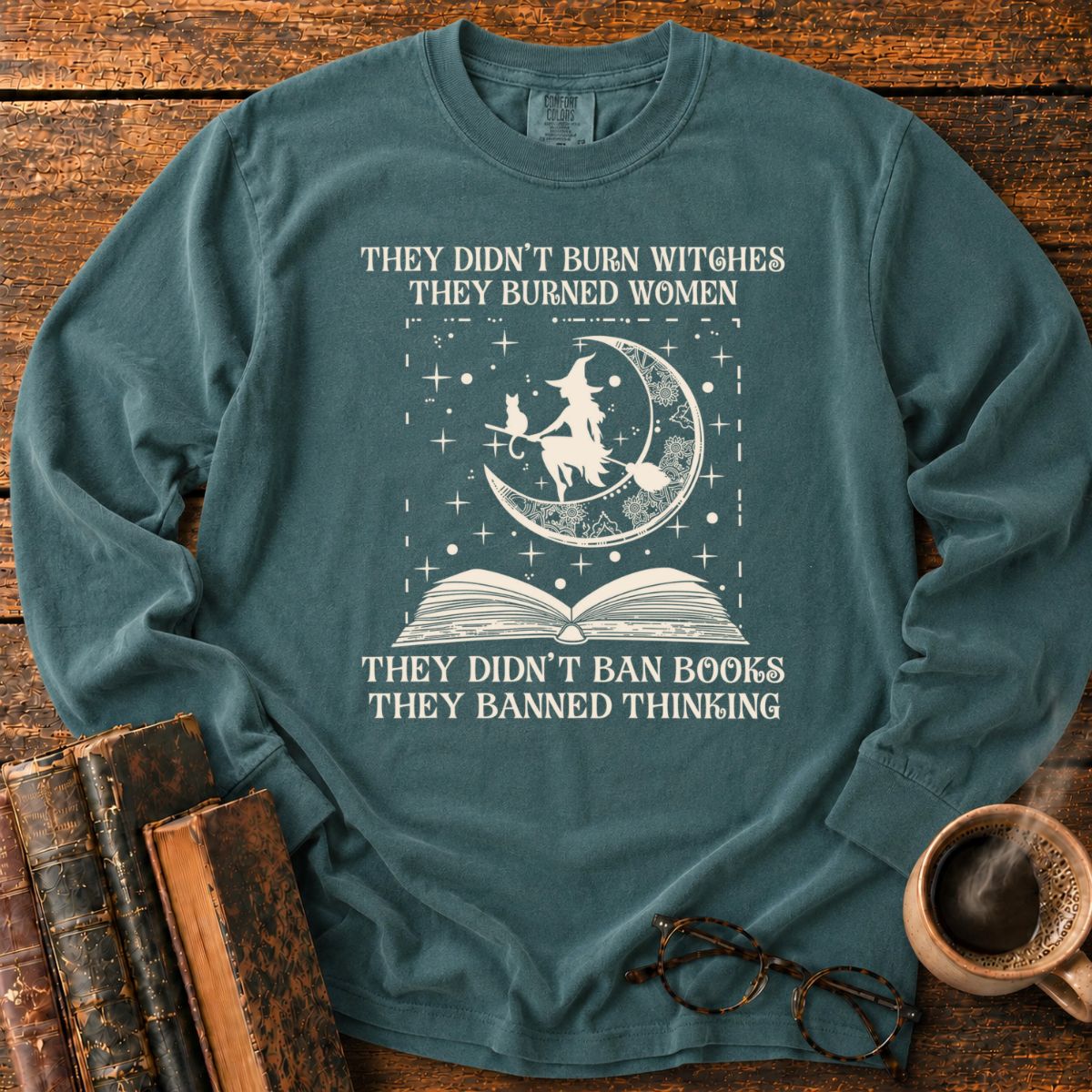 Banned Books Witch LS T-Shirt