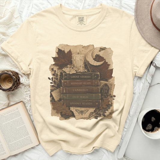 Spooky Season Books Tee