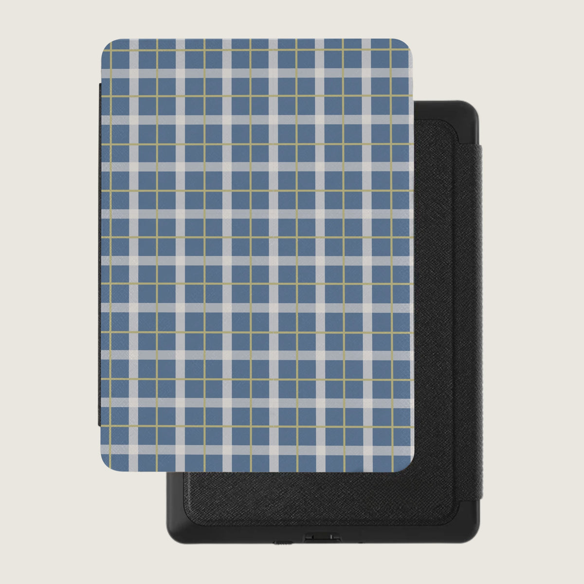 Windowpane Grid Kindle Case