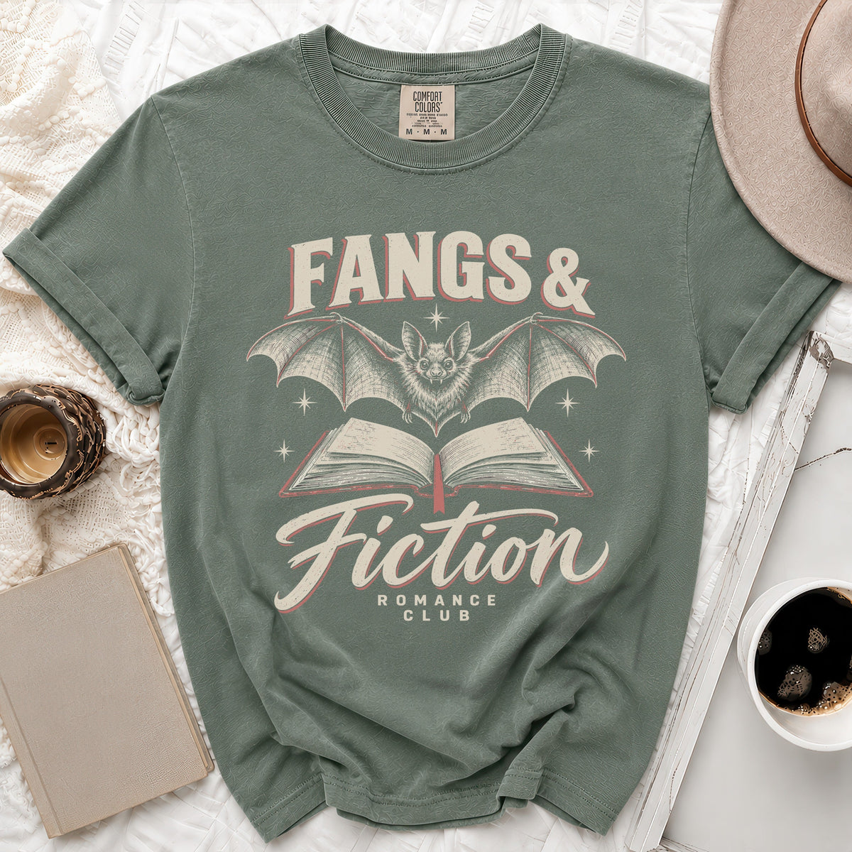 Fangs and Fiction Tee