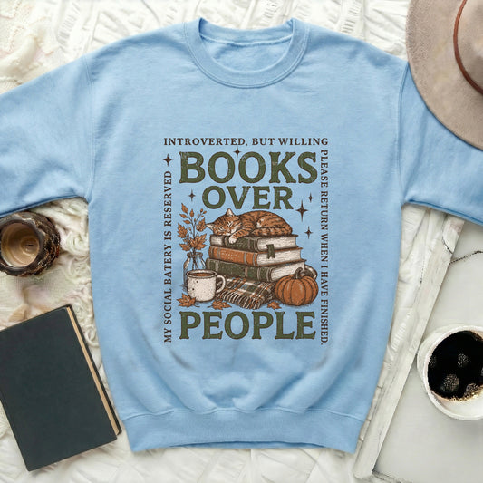 Books Over People Sweatshirt