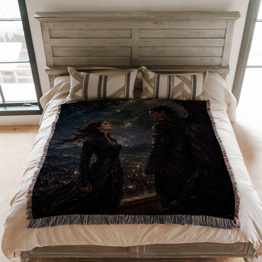 Fae Bound Woven Throw Blanket
