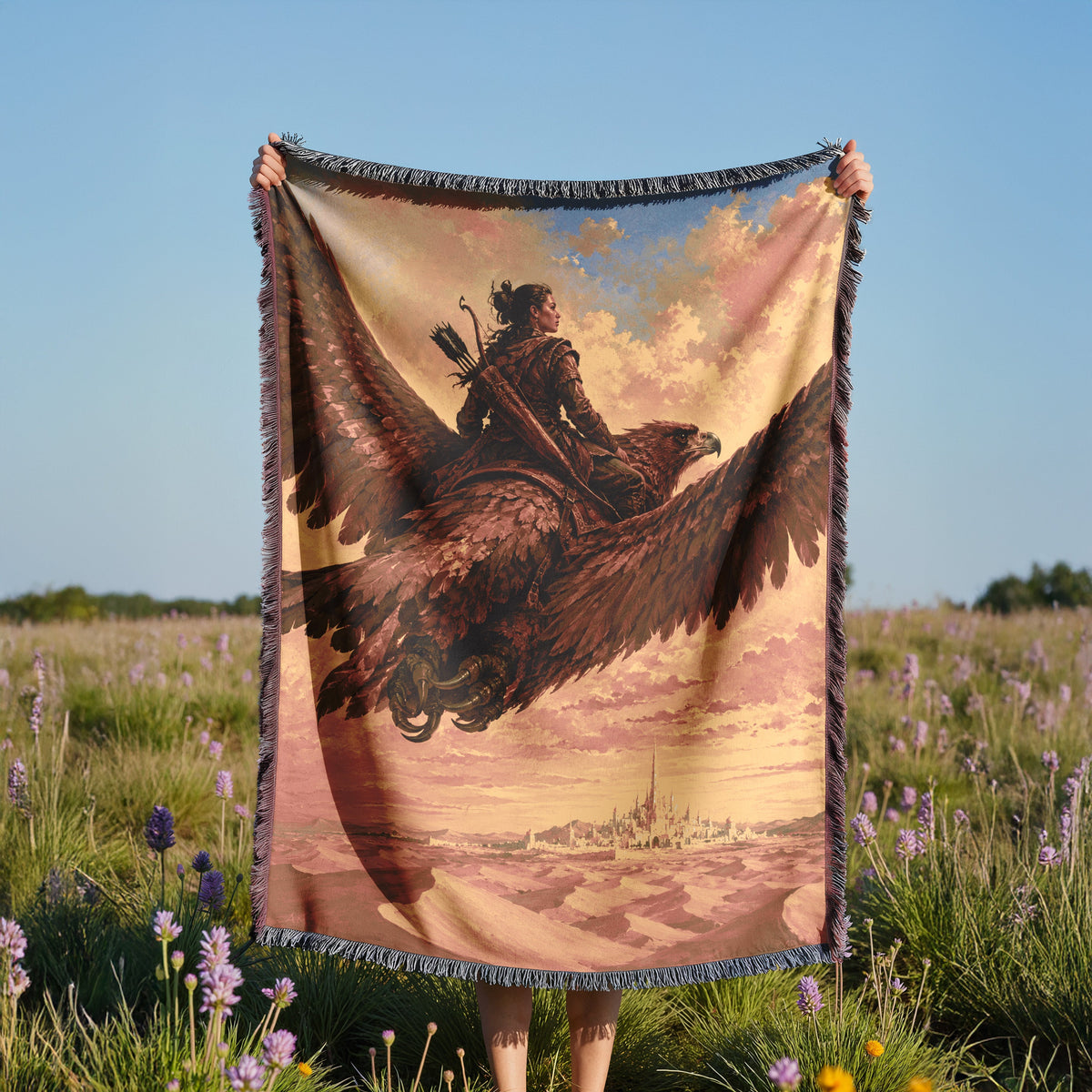 The Rukhin Woven Throw Blanket