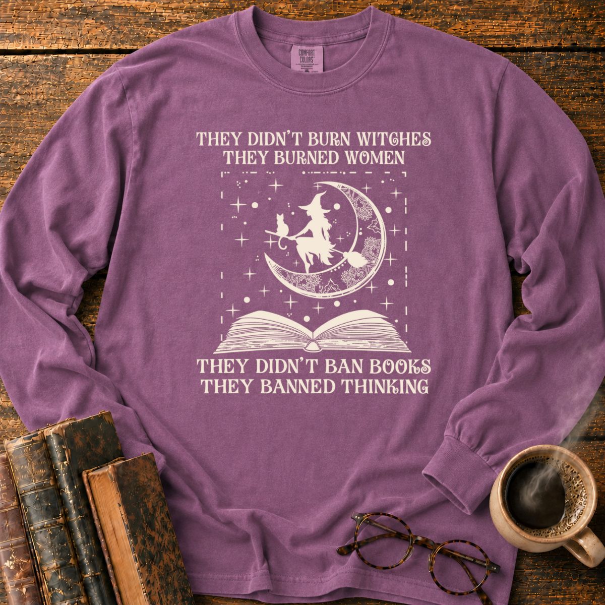 Banned Books Witch LS T-Shirt