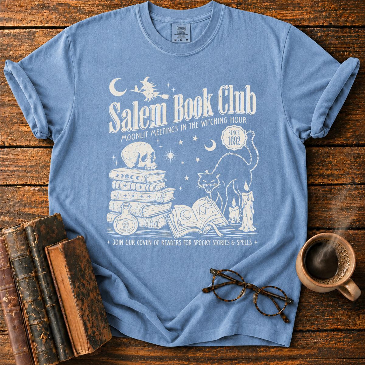 Salem Book Club Witchy T-Shirt