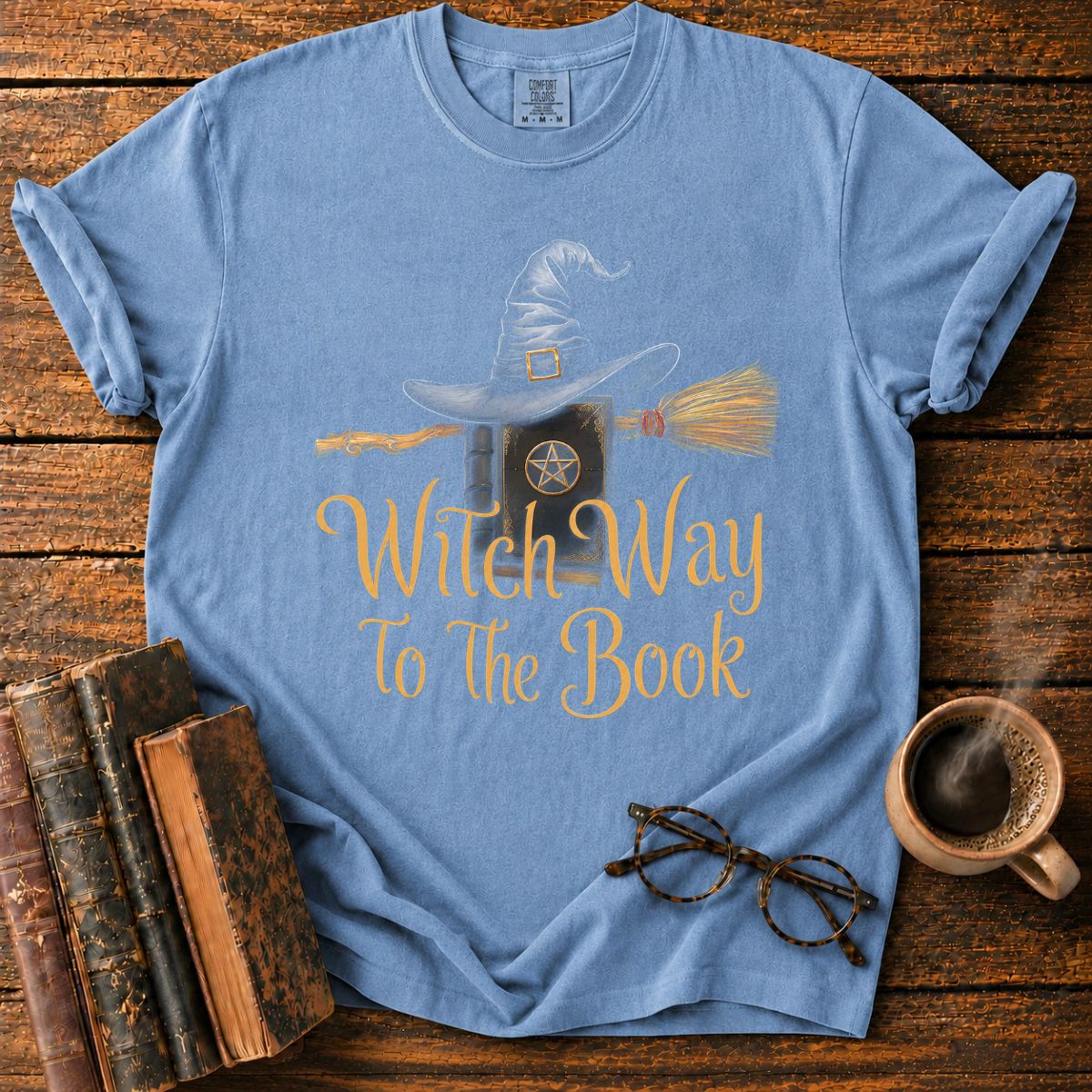 Witch Way To The Book T-Shirt