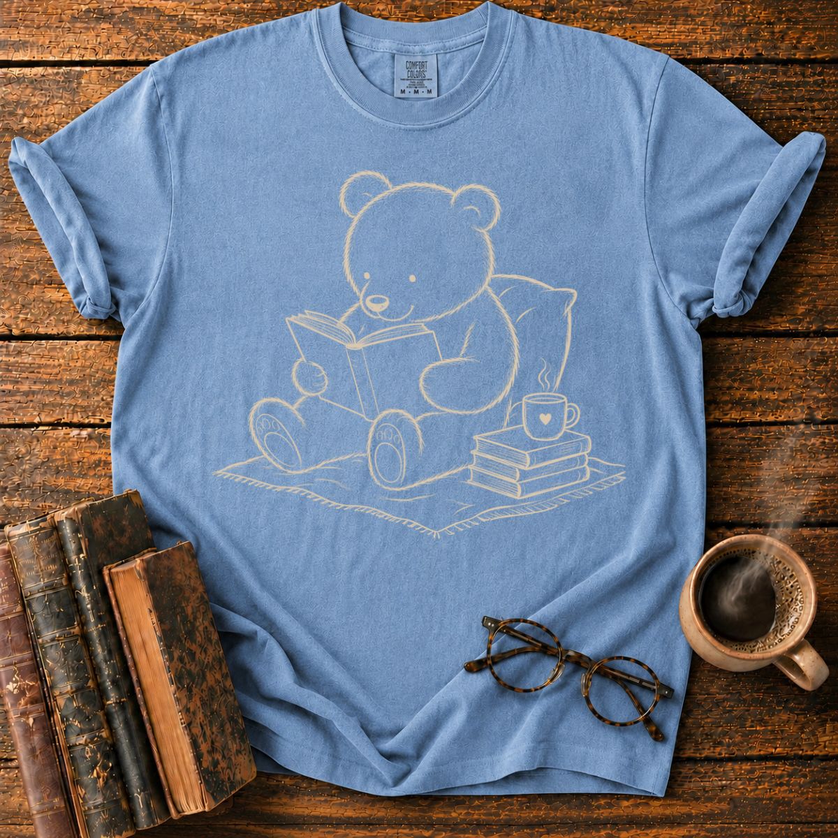 Teddy Bear Reading Corner T-Shirt