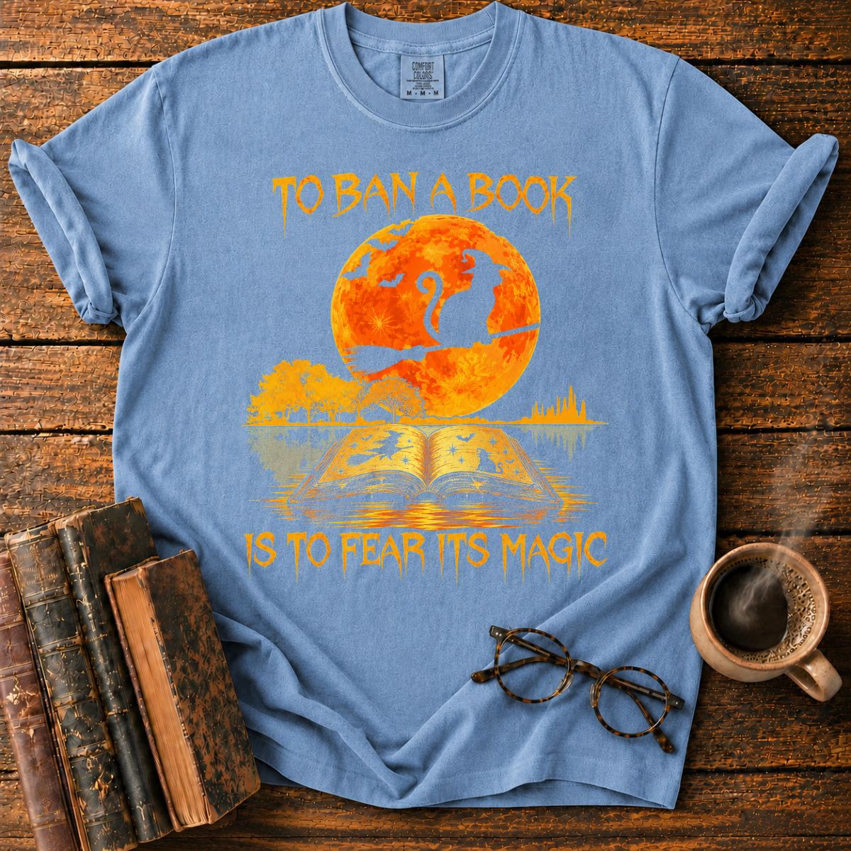Witch's Book Beneath The Moon T-Shirt