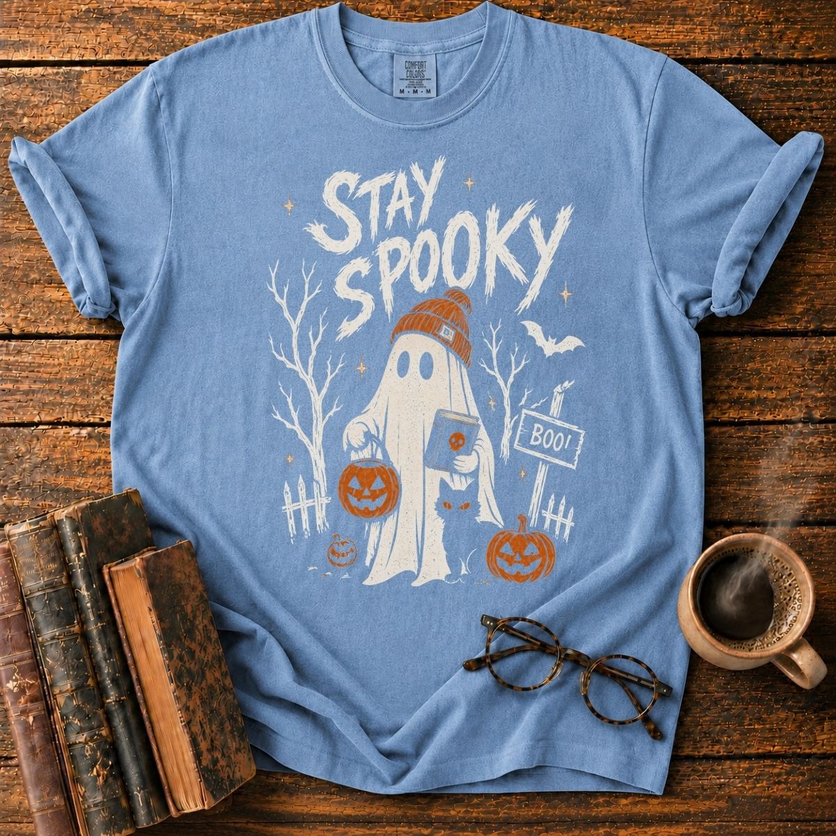 Stay Spooky Ghost Halloween T-Shirt