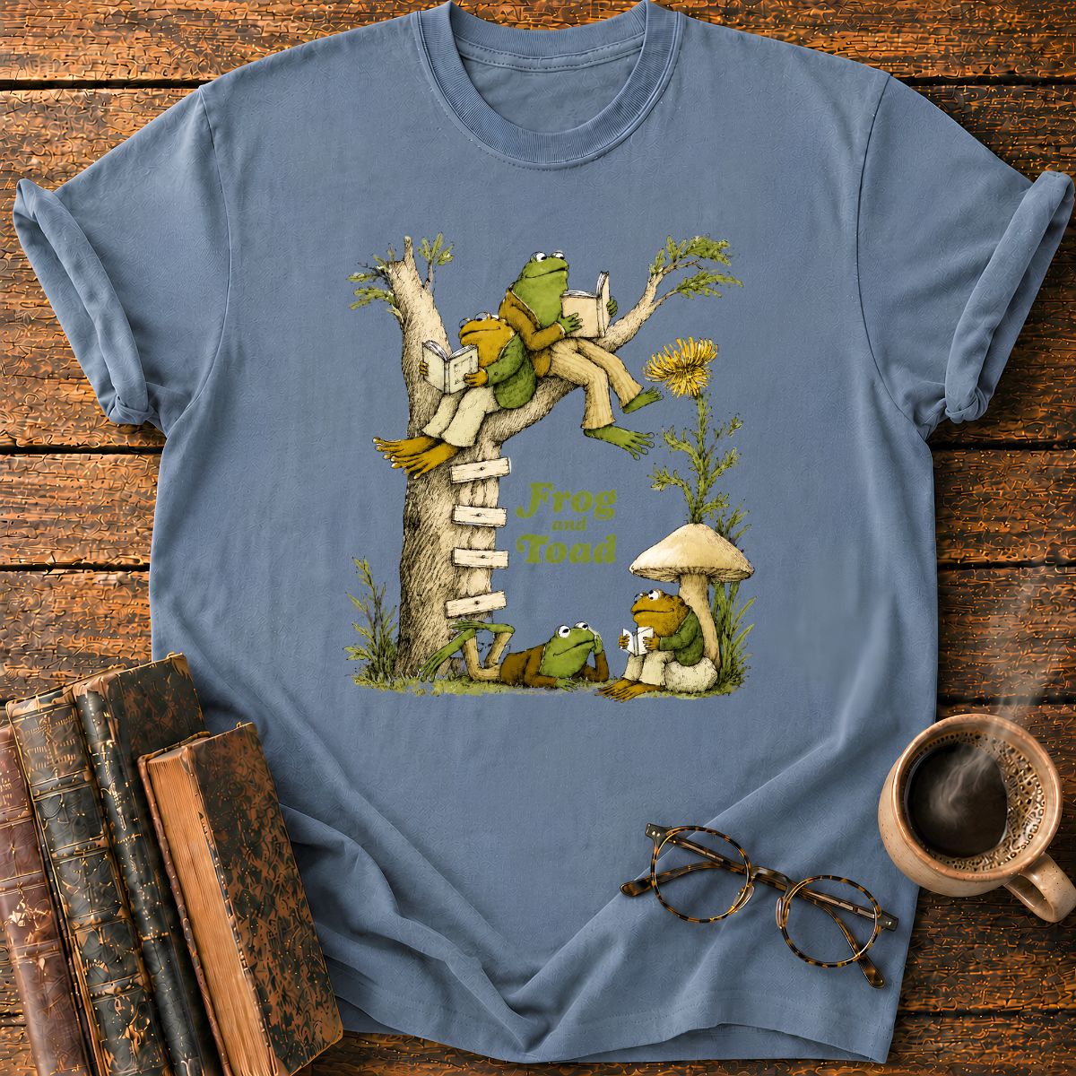 Frog and Toad Under the Tree T-Shirt