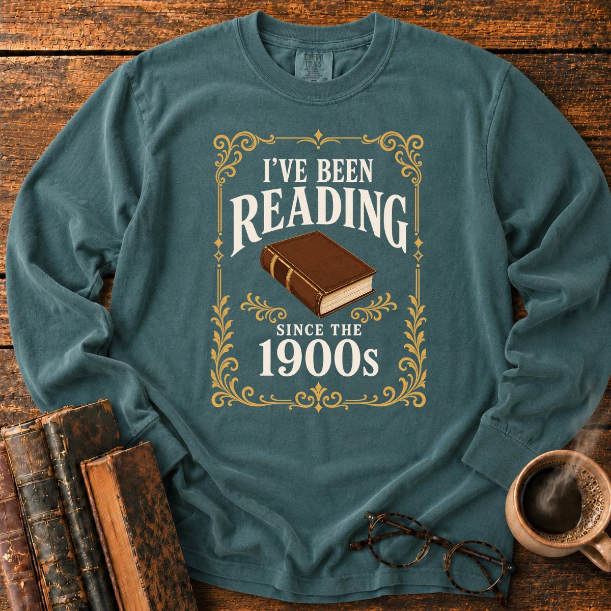 Vintage Reading Since The 1900s LS T-Shirt