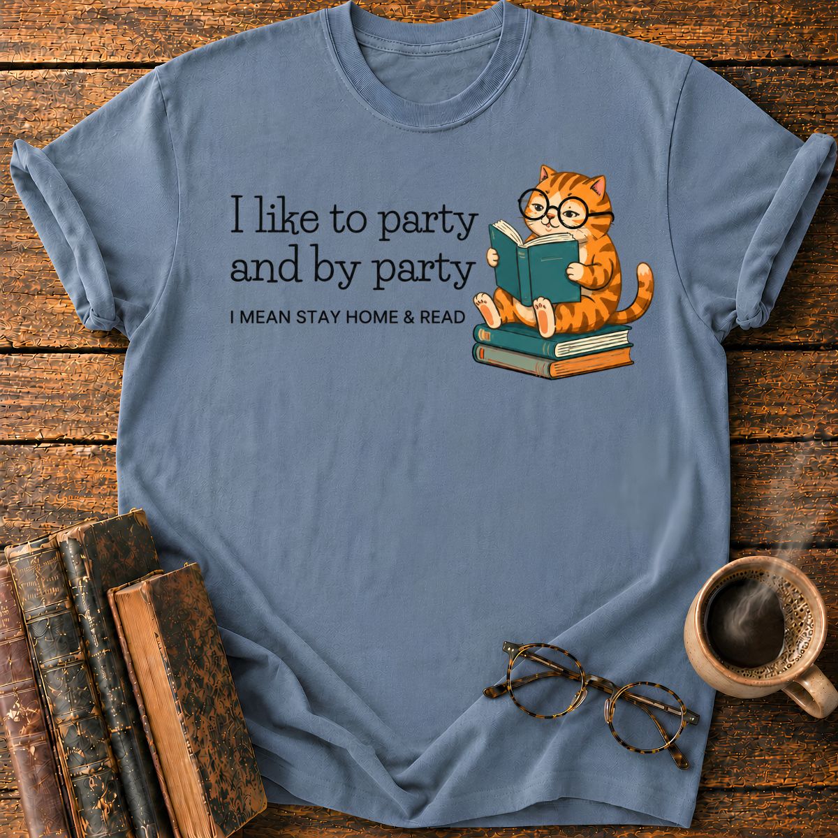 I Mean Stay Home & Read T-Shirt