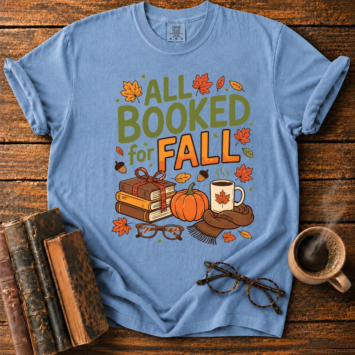 All Booked For Fall T-Shirt