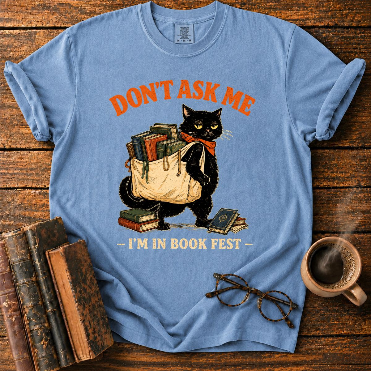 Black Cat Book Fest T-Shirt