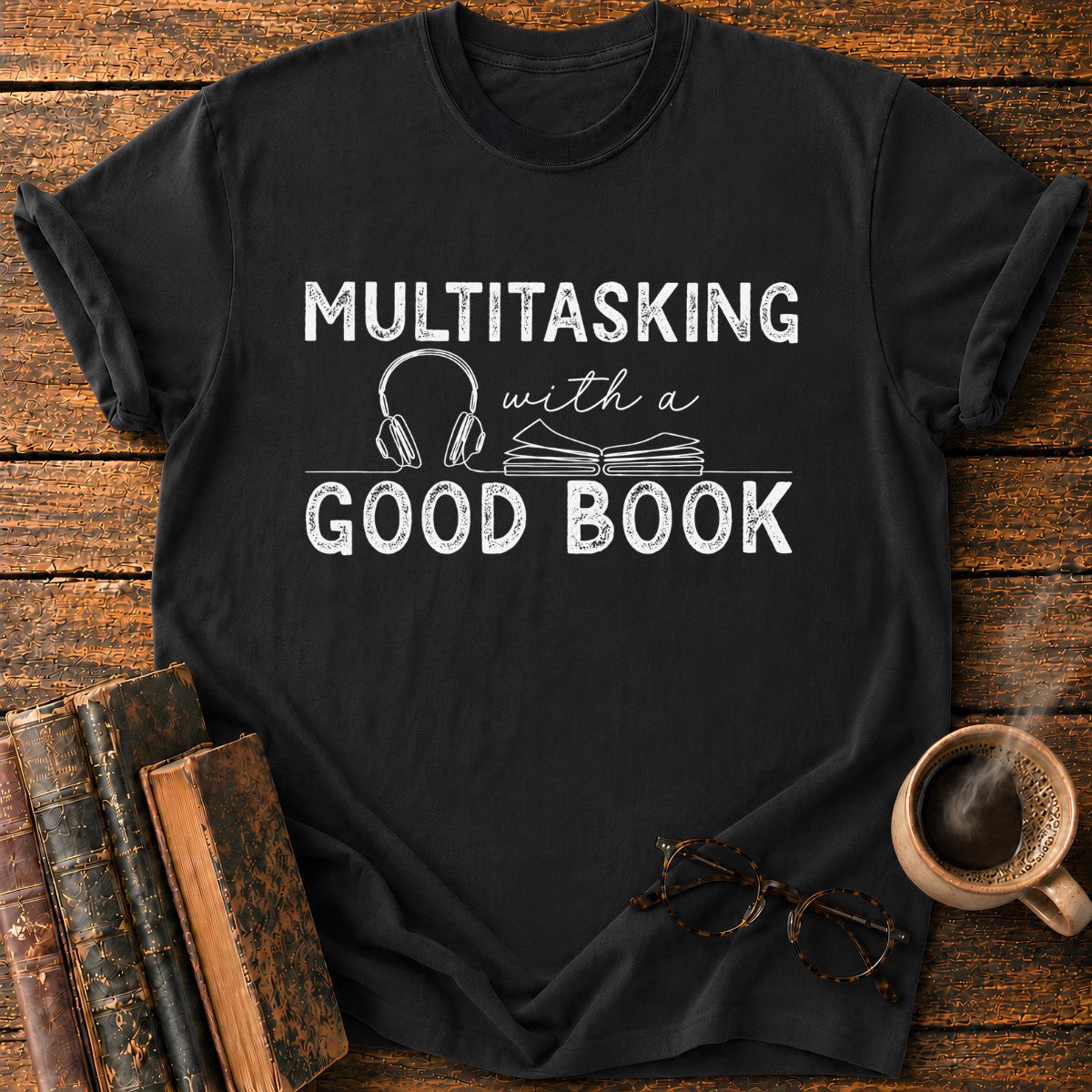 Audiobook Reading T-Shirt