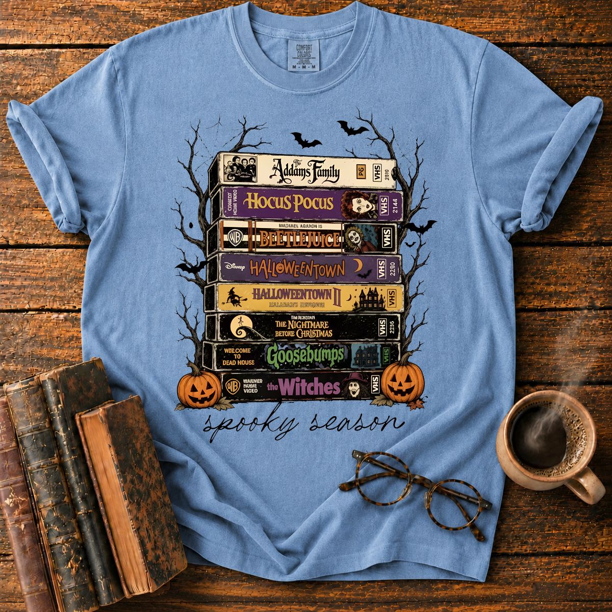 Halloween Books T-Shirt