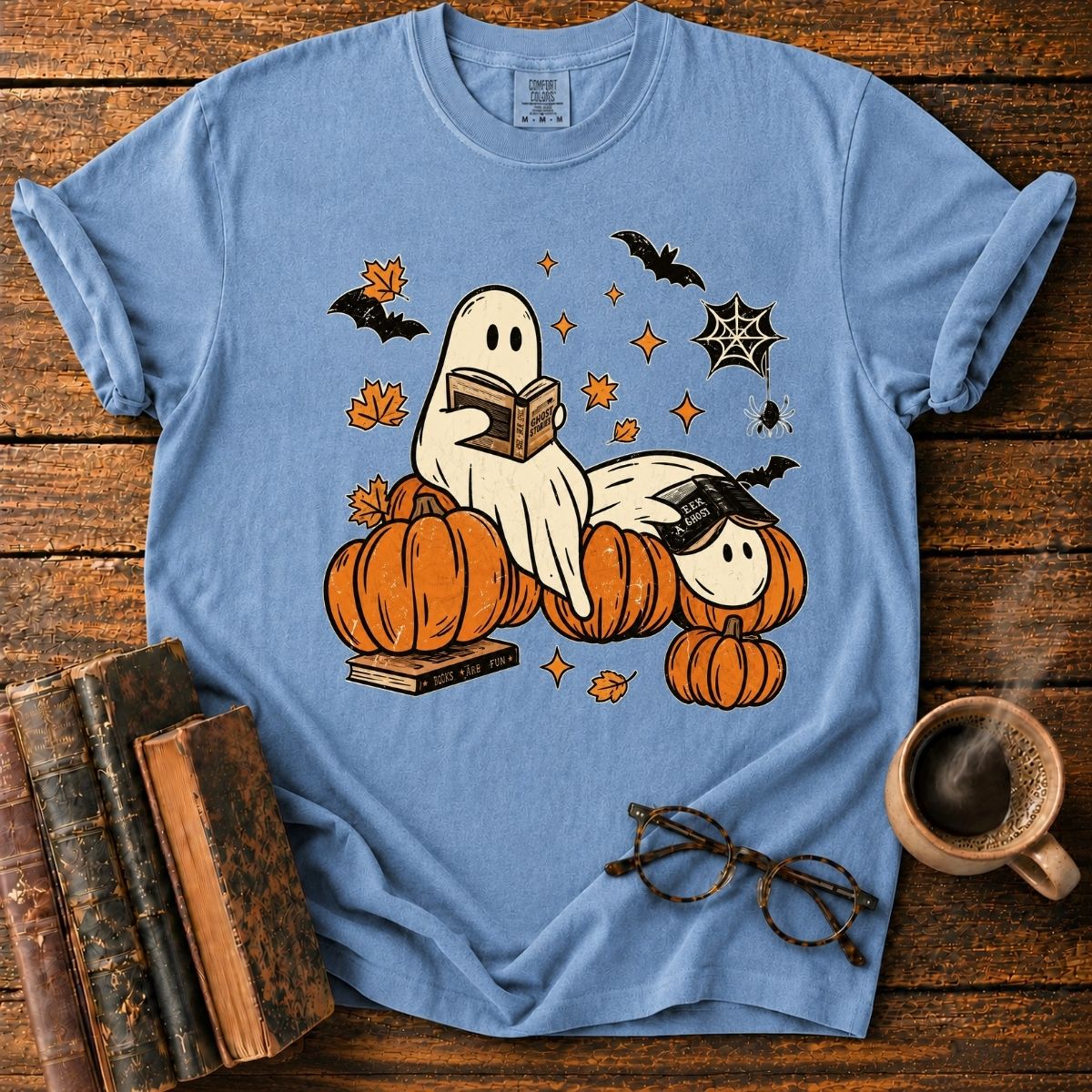 Ghosts, Pumpkins, and Spooky Stories T-Shirt