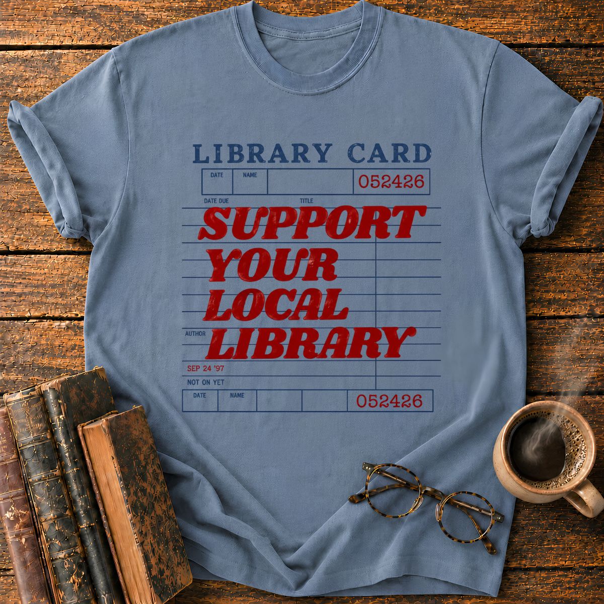 Library Card T-Shirt