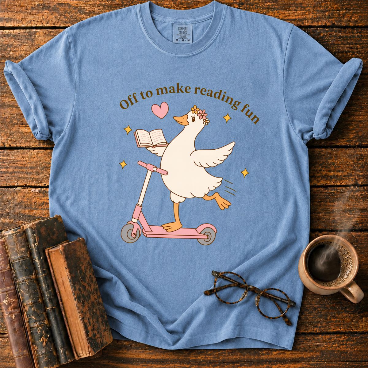 Off To Make Reading Fun T-Shirt