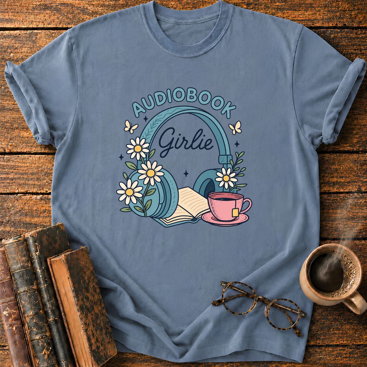 AudioBook Girlie T-Shirt
