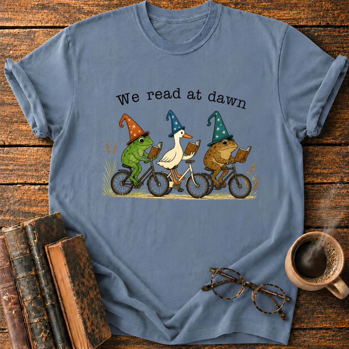 We Read at Dawn T-Shirt