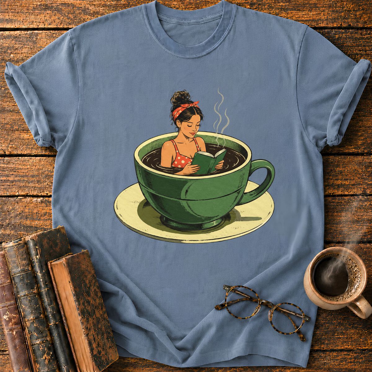 A Woman Reading A Book T-Shirt