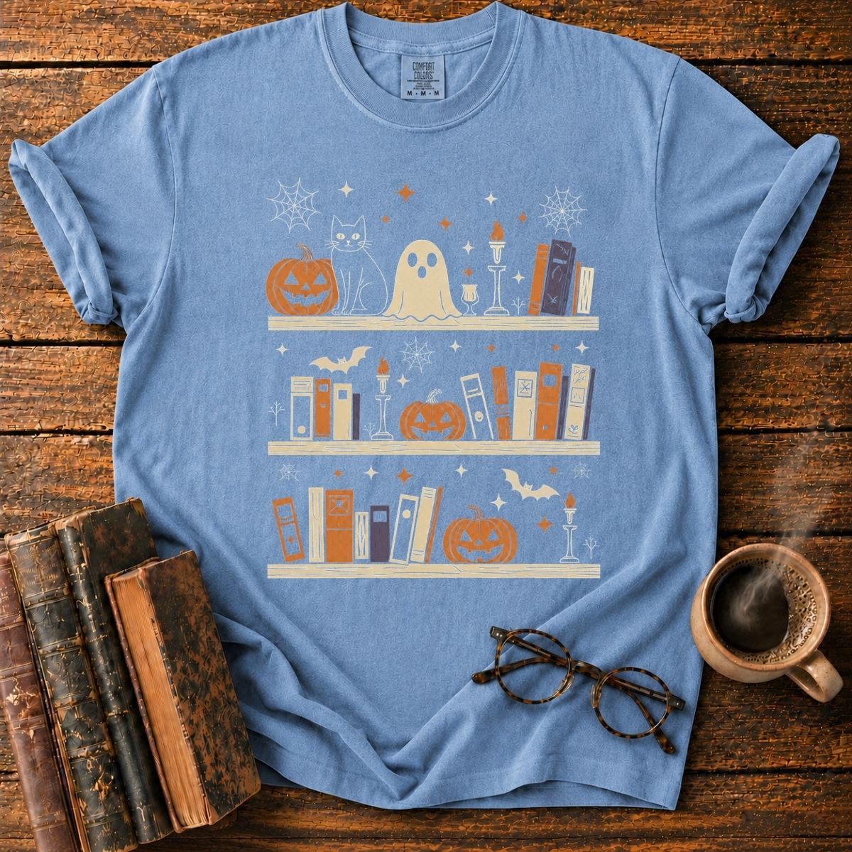 Haunted Halloween Shelf Collection T-Shirt