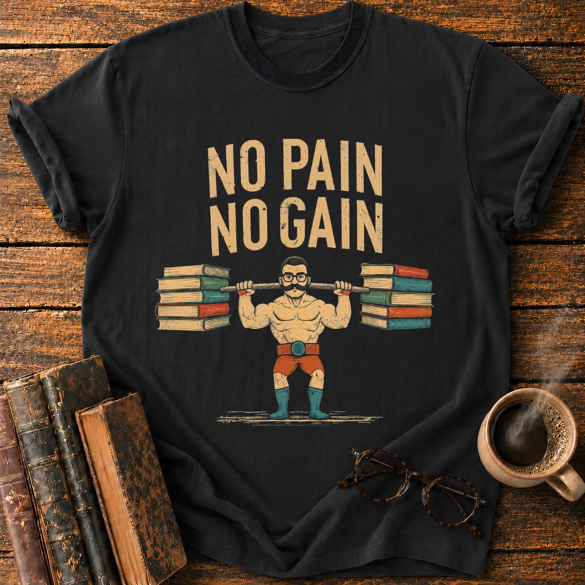 Vintage No Pain No Gain T-Shirt
