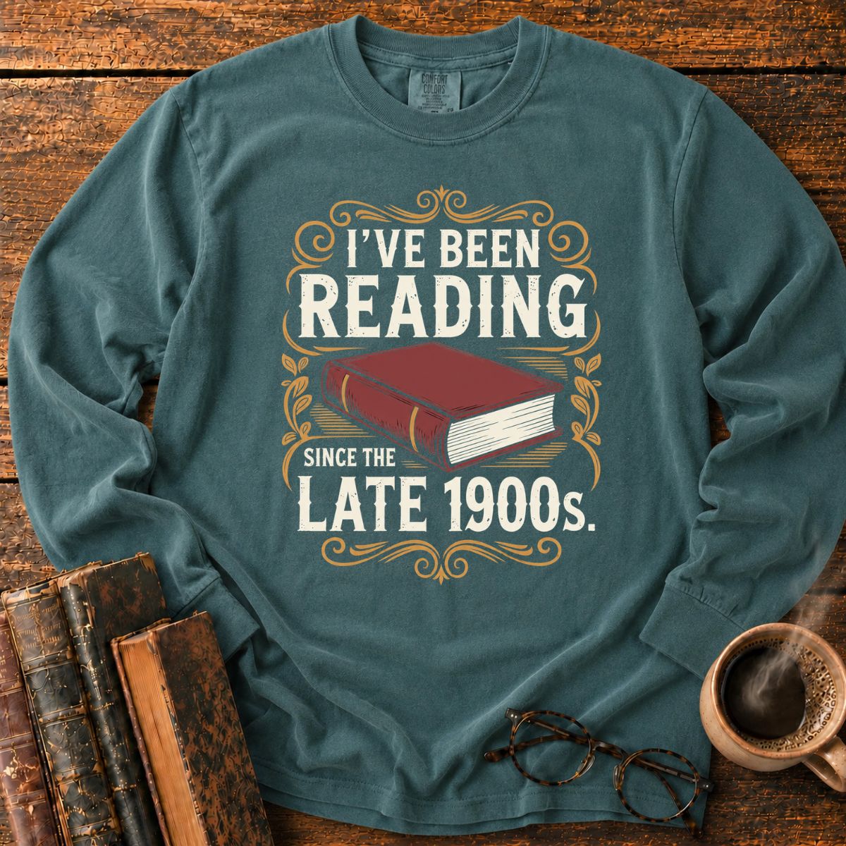 Retro Reading Since The Late 1900s LS T-Shirt