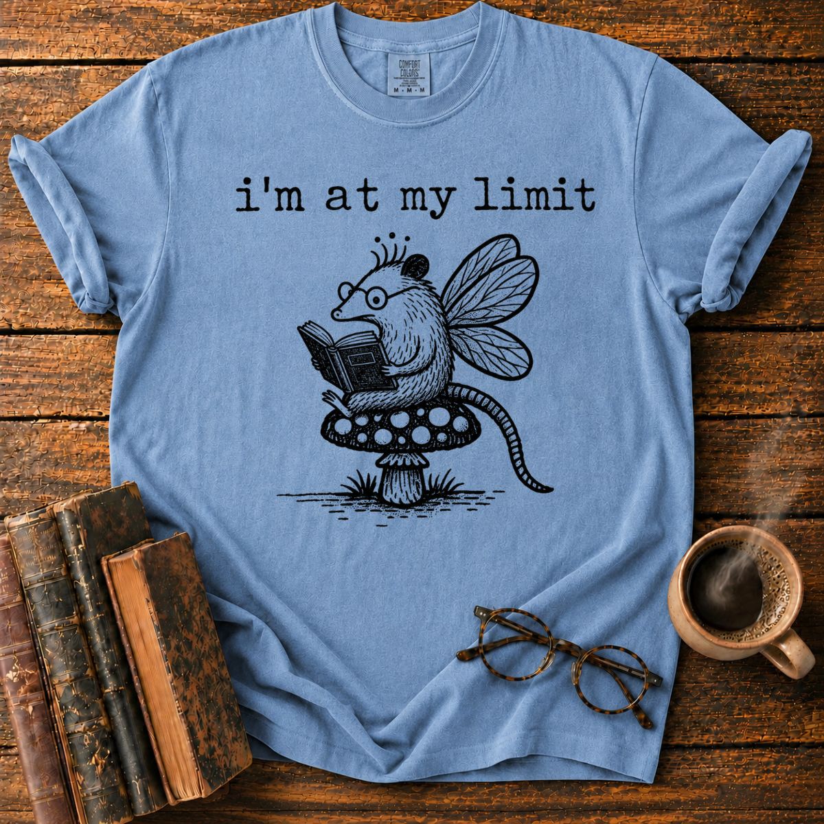 Vintage Fairy Mouse at Its Limit T-Shirt