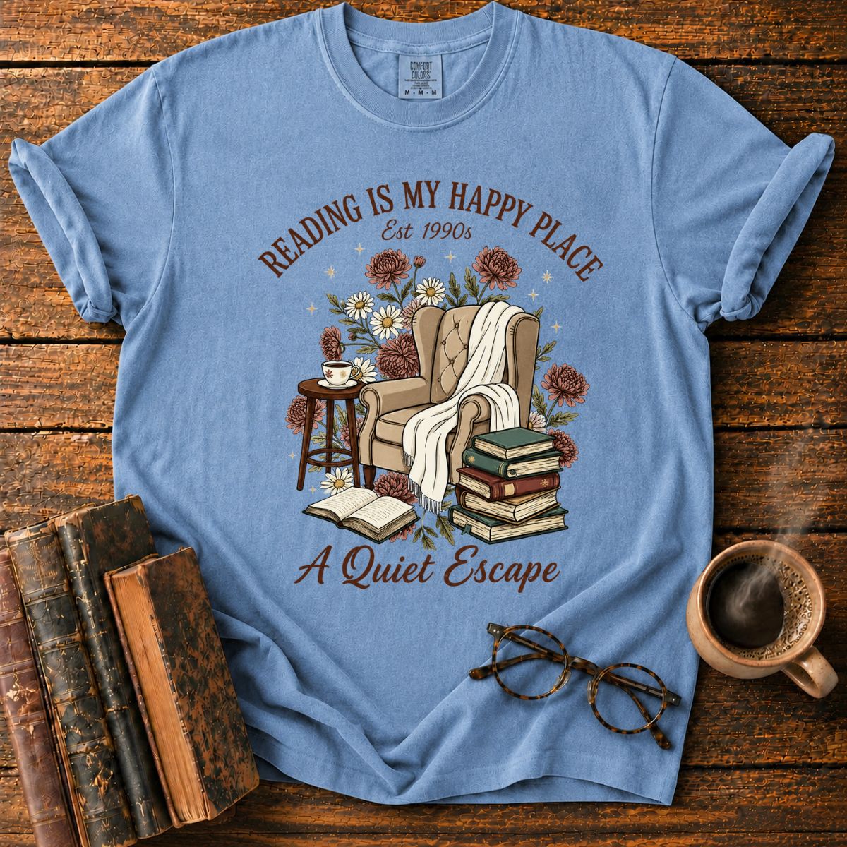 Reading Is My Happy Place T-Shirt