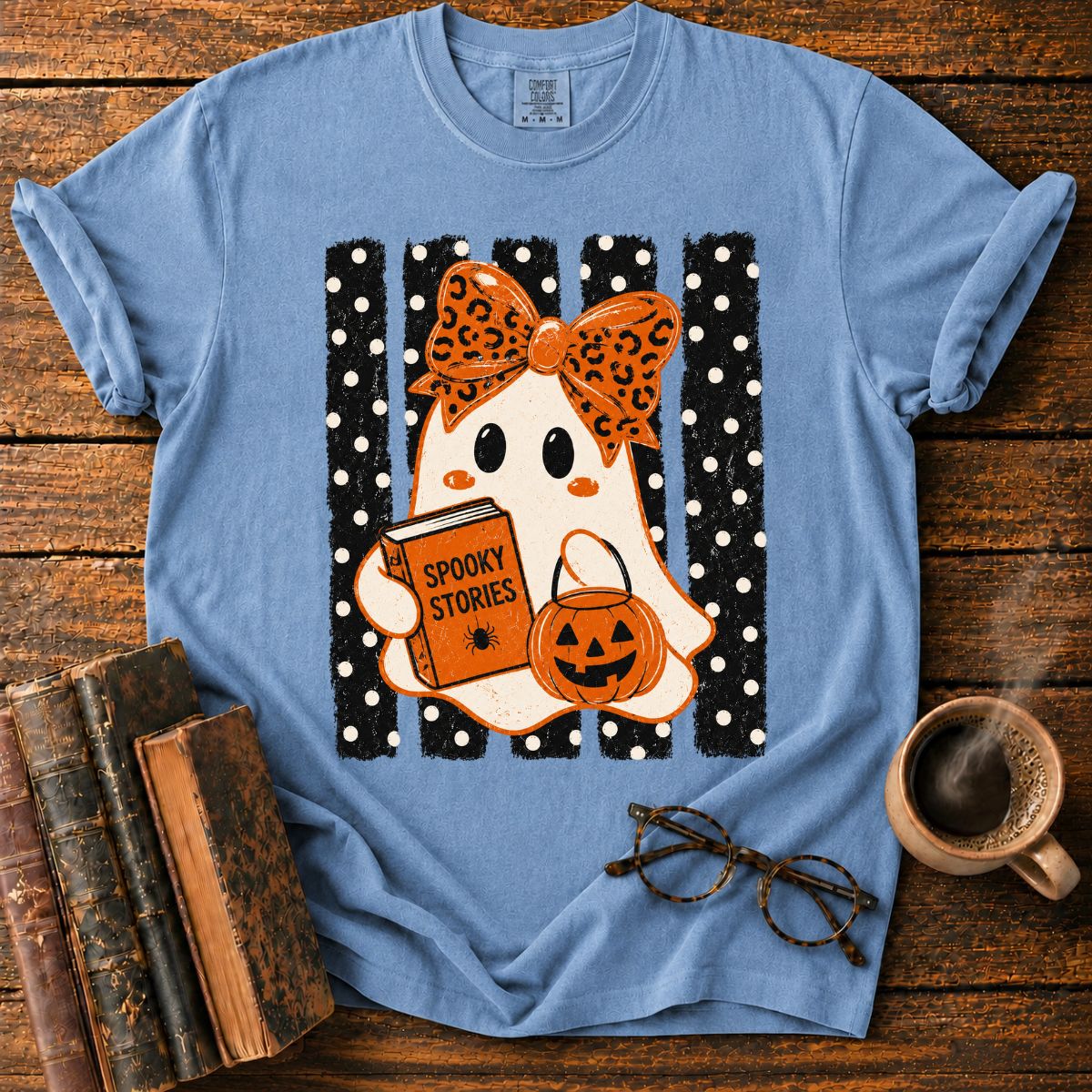 Cute Vintage Halloween Ghost T-Shirt