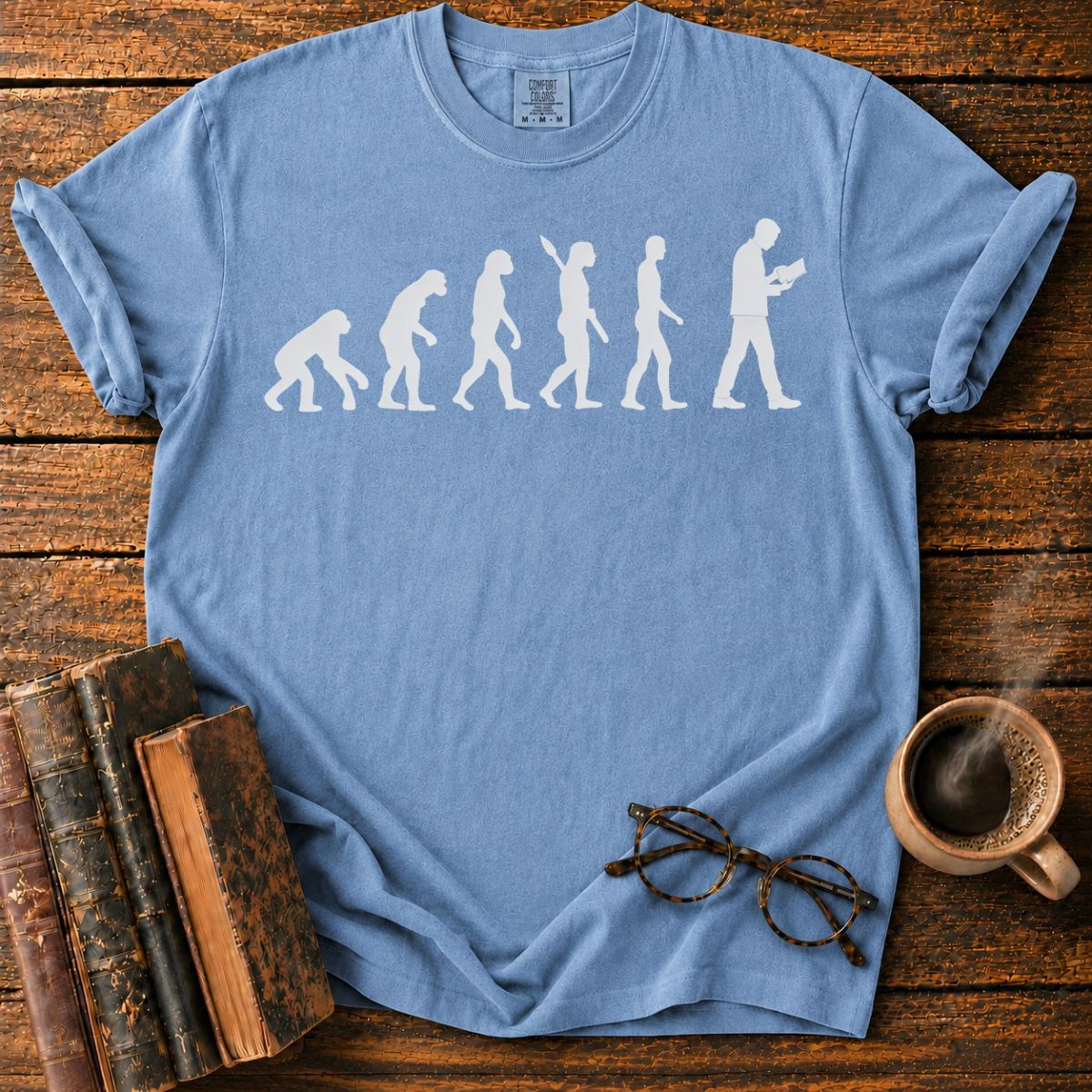 Evolution of Reading T-Shirt