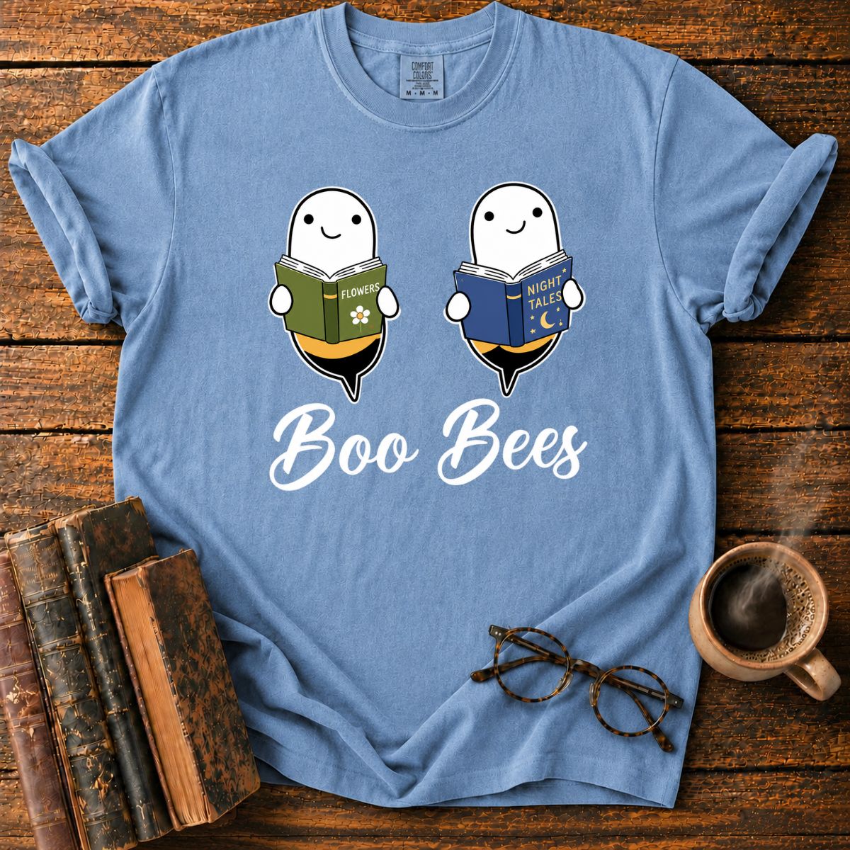 Boo Bees Reading T-Shirt