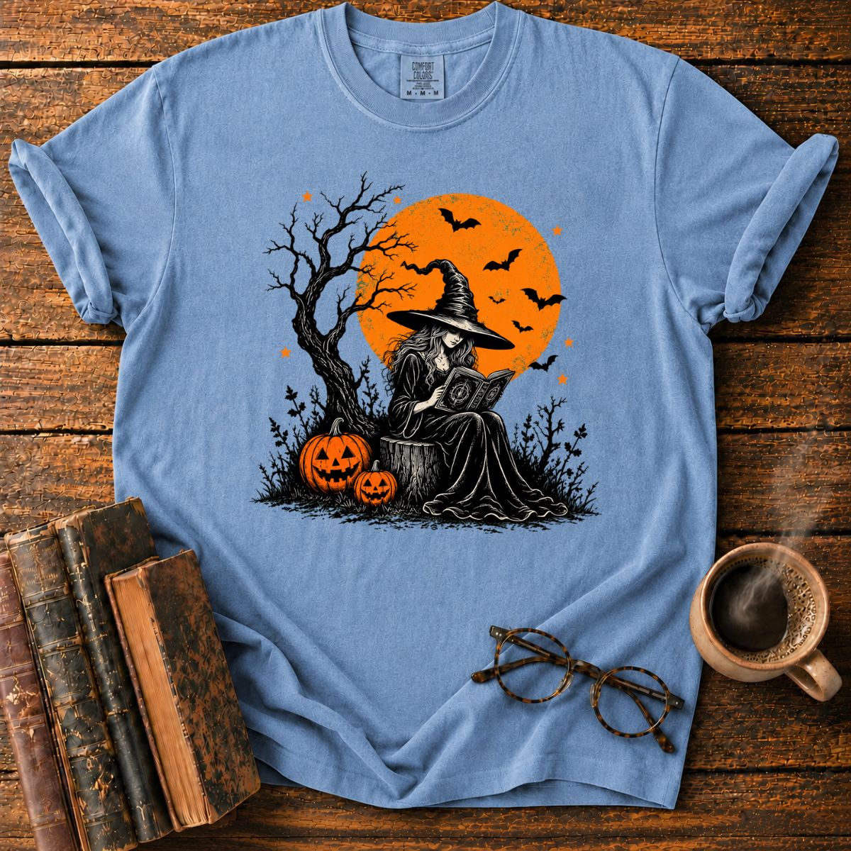Witch Beneath the Harvest Moon T-Shirt