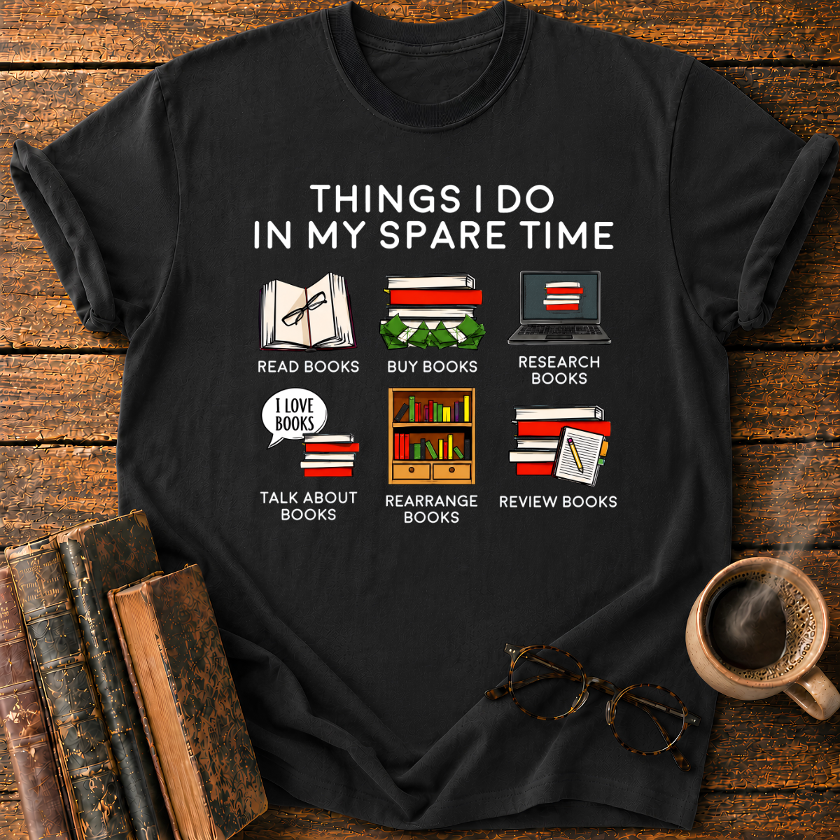 Things I Do in My Space Time T-Shirt