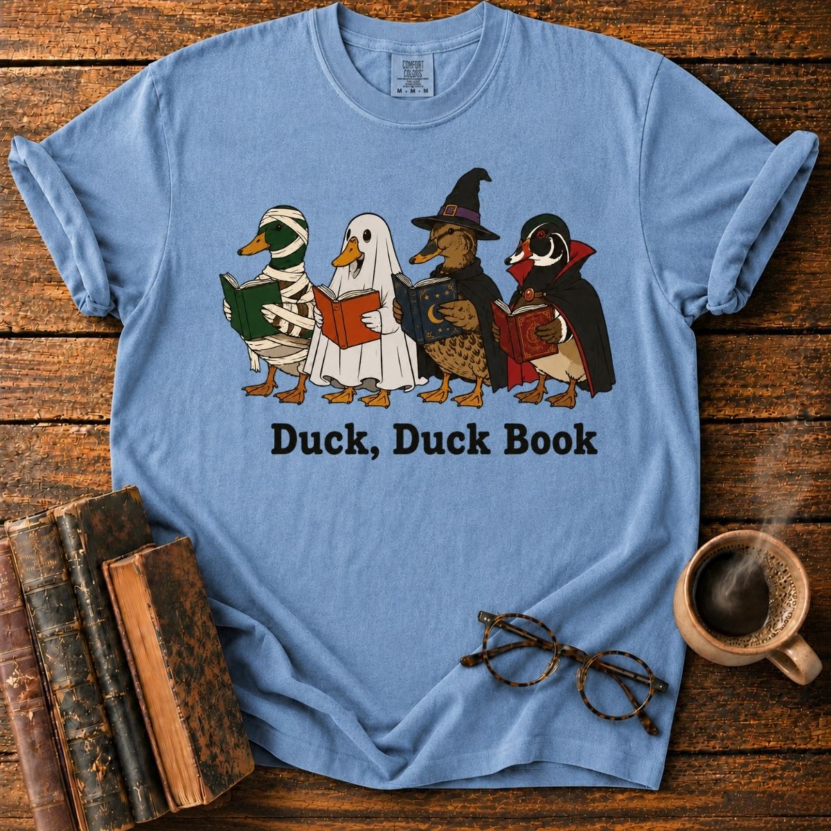 Spooky Ducks Book Club T-Shirt