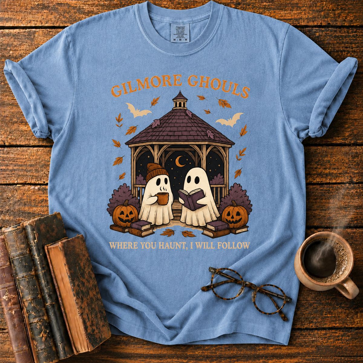 Gilmore Ghouls Gazebo Night T-Shirt