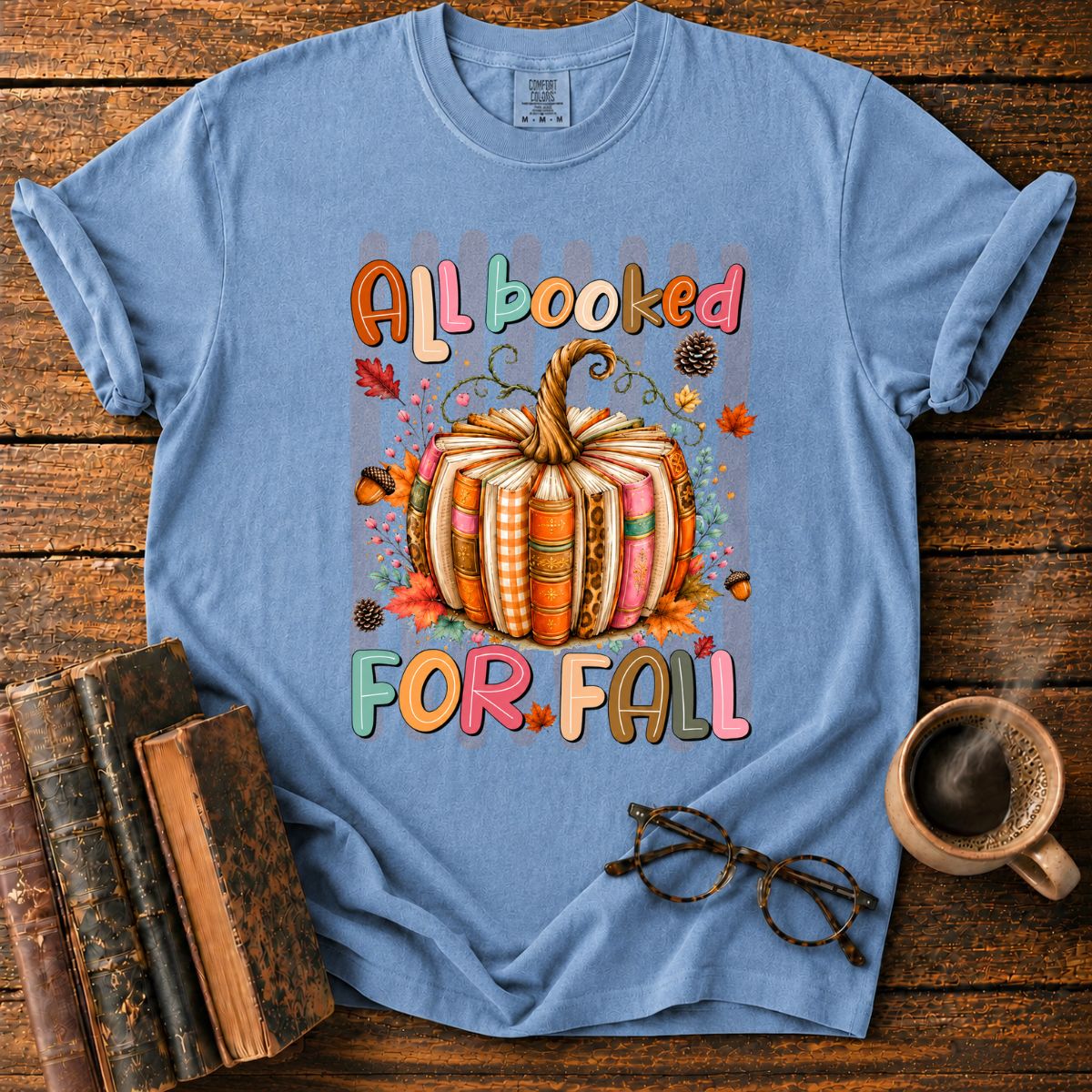 All Booked for Fall T-Shirt
