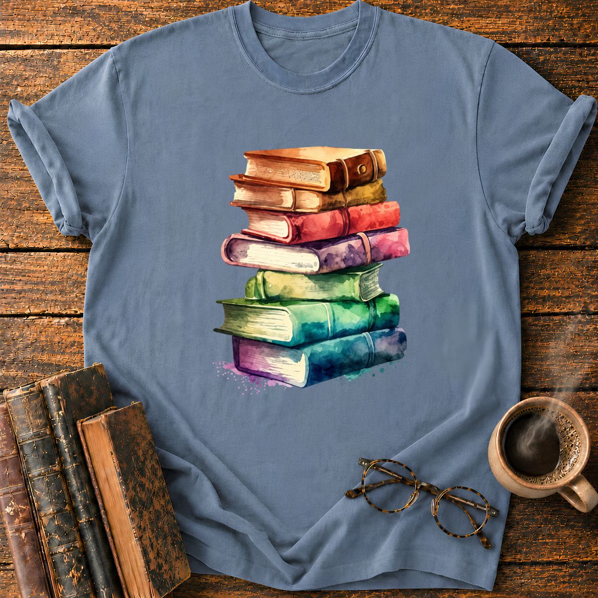 Books Art T-Shirt