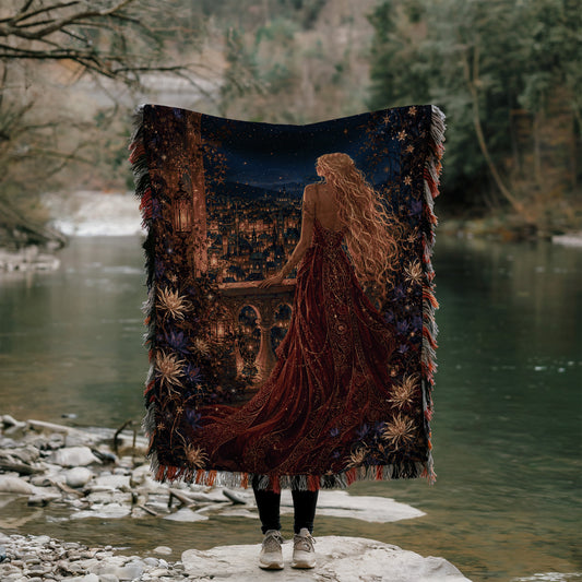 Starfall Woven Throw Blanket
