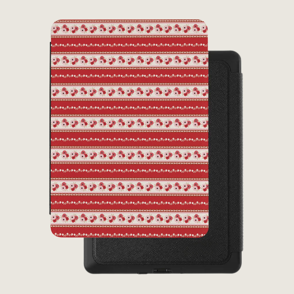 Rose Stripe Kindle Case