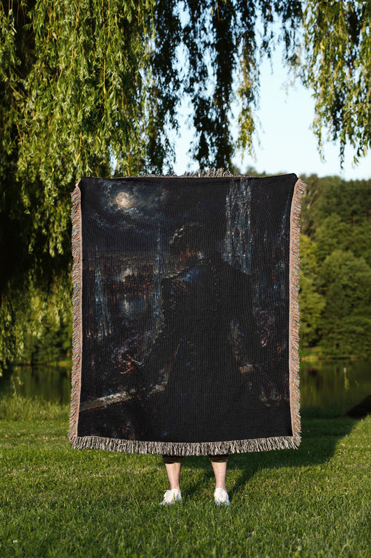 Nightfall Woven Throw Blanket