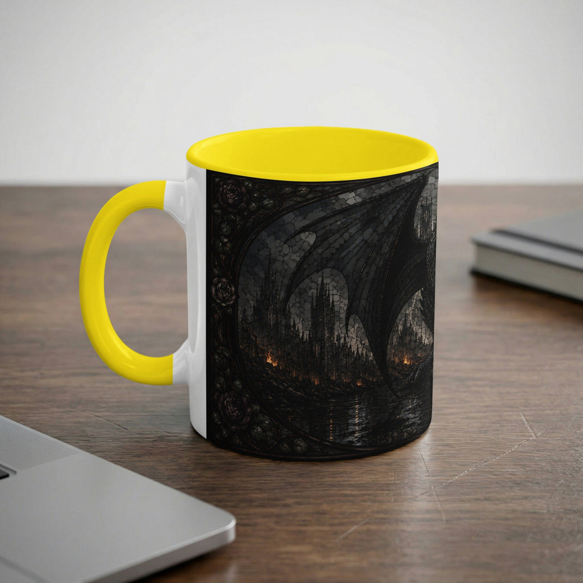 Violet and Tarin Stained Glass Mug